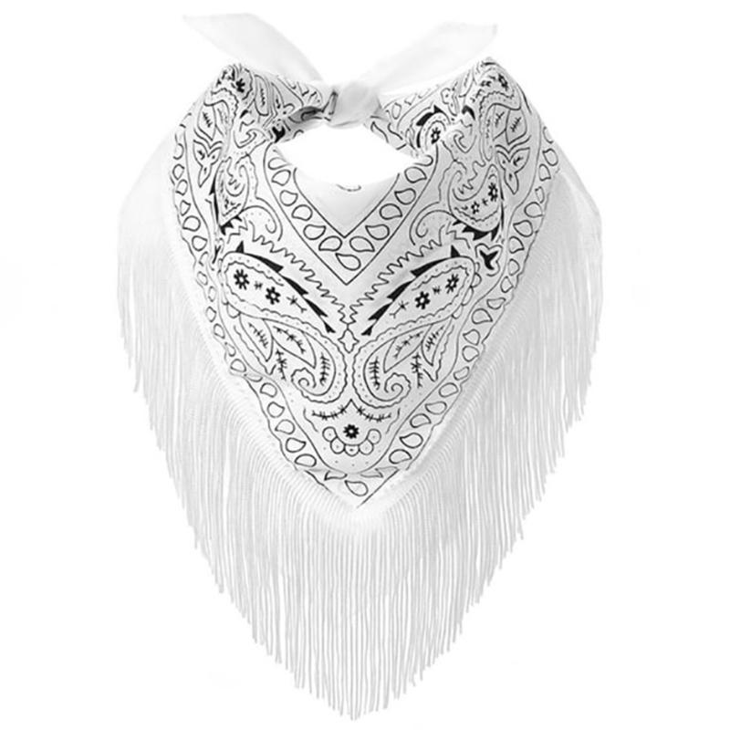 Модные женские шарфы с бахромой бандана ковбойская бандана для девичника идеально подходят для различных случаев