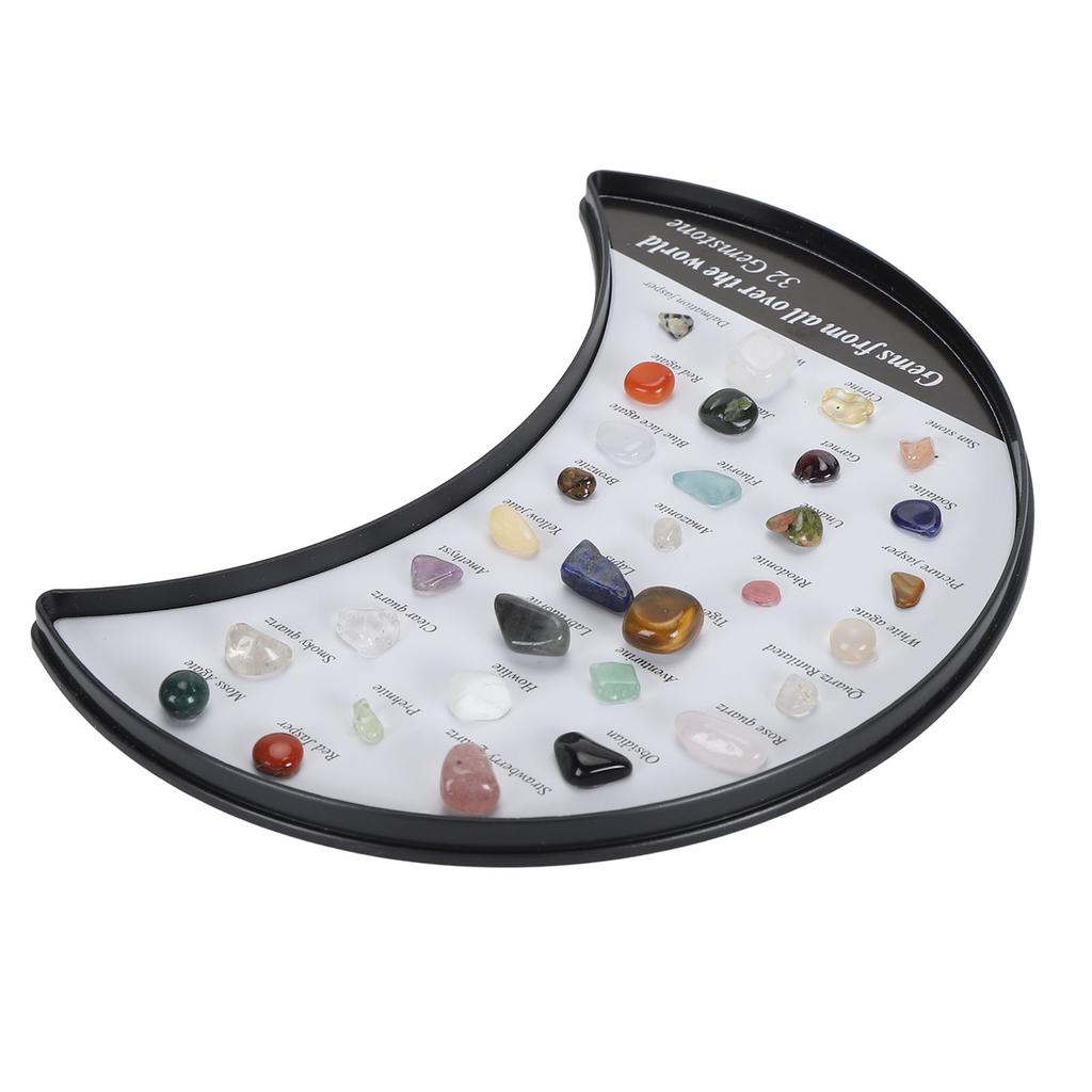 Rock Stone Colletction Kit for Kids Exquisite Science Classroom Rocks and Minerals Collection