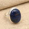 Beautiful Sodalite Gemstone Handmade 925 Sterling Silver Ring Jewelry