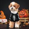Pet Jumpsuit Halloween Skeleton Dog Costumes Clothes Apparel for Puppy Dog Cat Puppies