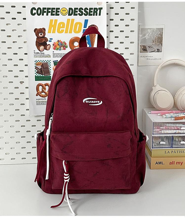 Школьный рюкзак для студента колледжа, простой рюкзак тай-дай, нишевый универсальный рюкзак большой вместимости, японский рюкзак, для досуга, путешествий, на плечо