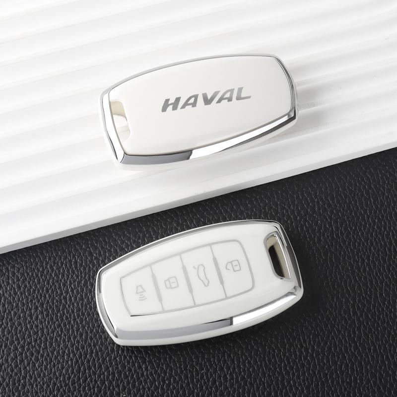 Мягкий чехол-футляр из ТПУ для автомобильного ключа Great Wall Haval Jolion H6 H7 H9 F7 F7X Gmw Dargo, защитная сумка для ключей, брелок, аксессуары