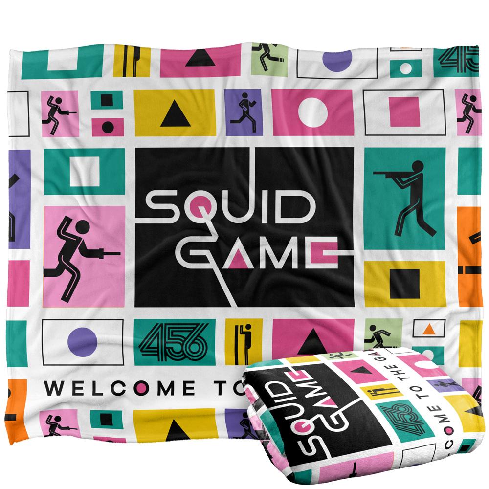Squid Game 3 Silky Icons Supersoft Blanket