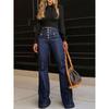Stretch Casual Vintage Flare Jeans Women