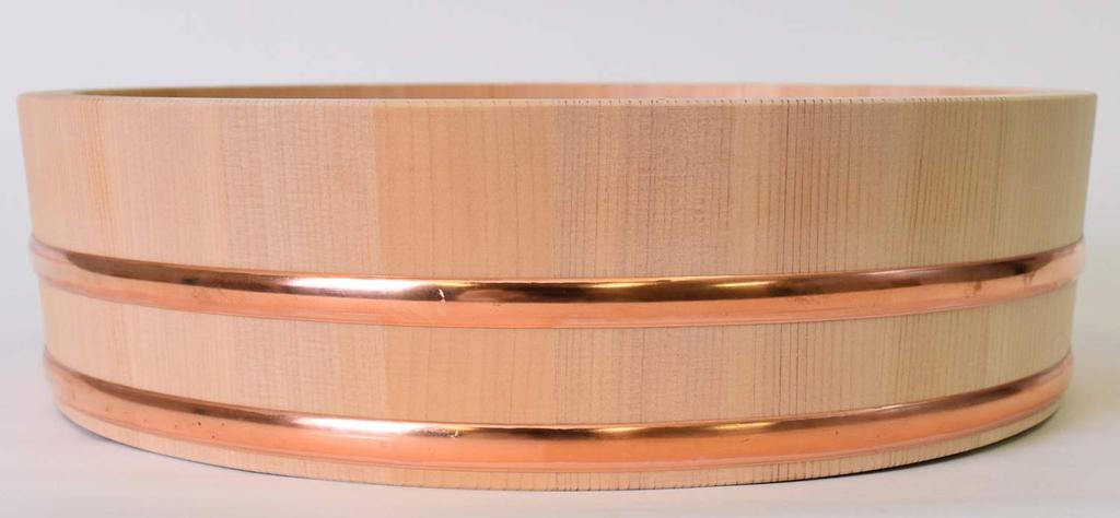 Kiso Crafts Ohitsu Made In Japan Wooden Sawara Sushi Rice Table 36cm Approximately 7 Servings FH-36