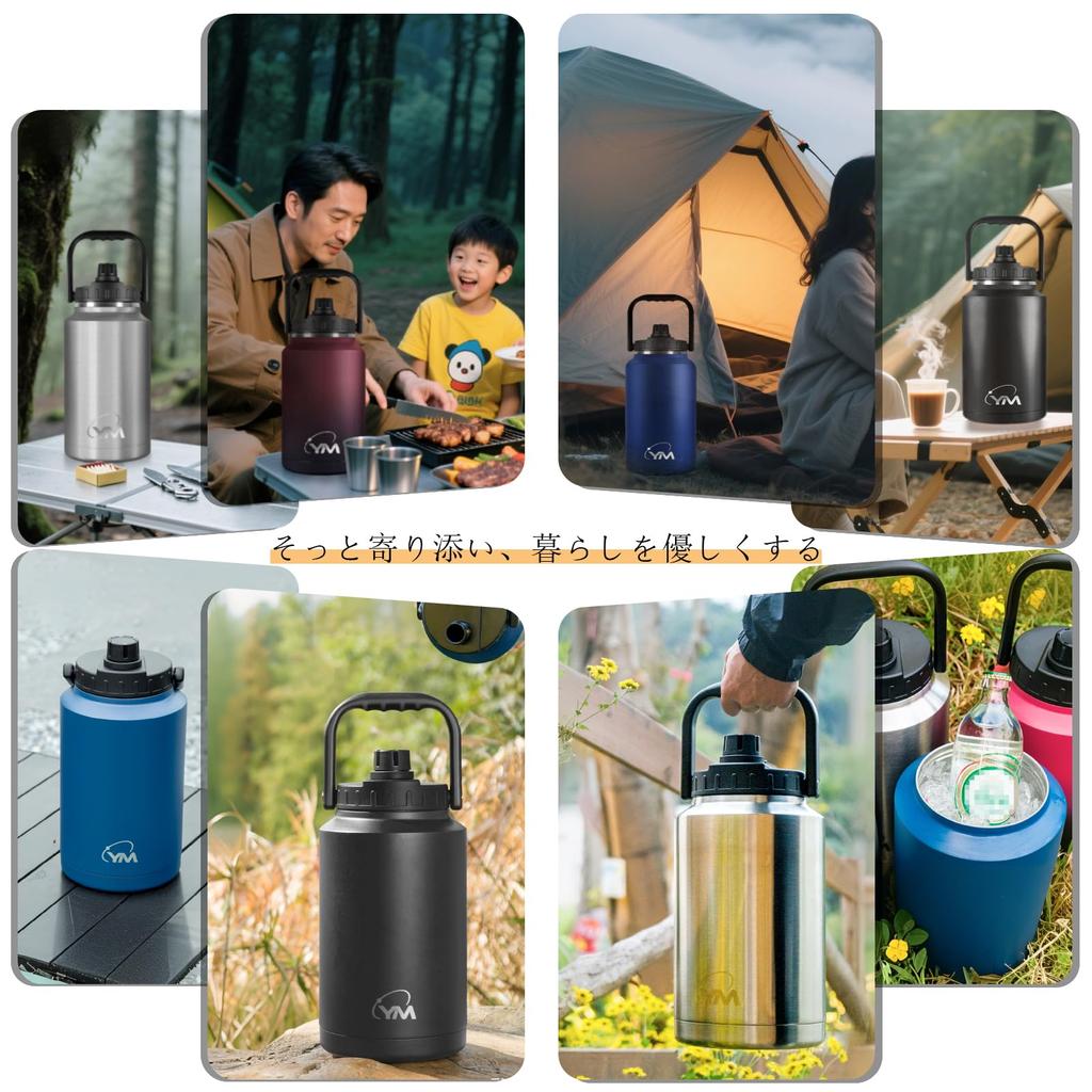 Бутылка для воды HoneyHolly литры фактический большой нержавеющая сталь лед лед кемпинг лед сохраняет лед холодным или горячим в течение 24 идеально подходит для активного отдыха и