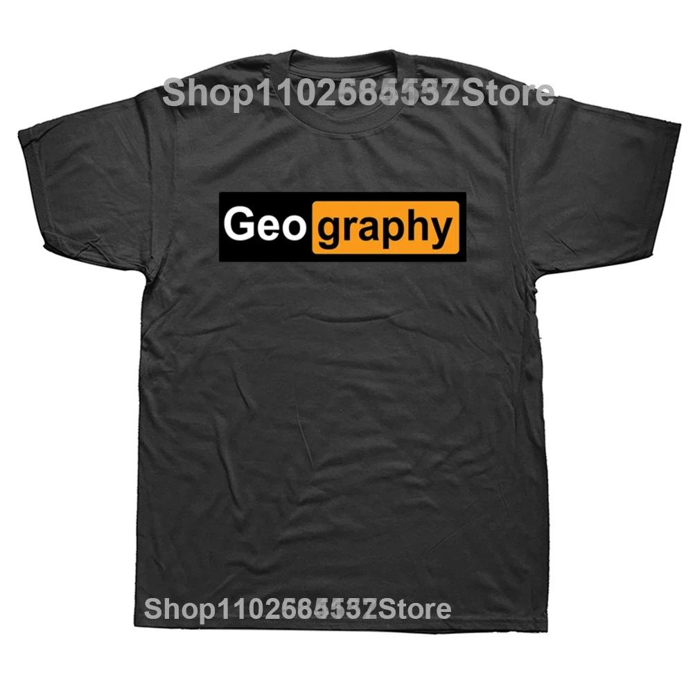 New Funny Pompeii Fun Run Geography Volcanologist Volcanology Graphic Tops Men Oversized Tshirt Hip Hop Short Sleeve T Shirts