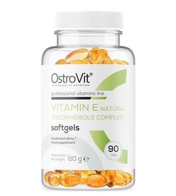OstroVit Комплекс натуральных токоферолов с витамином Е, 90 капсул