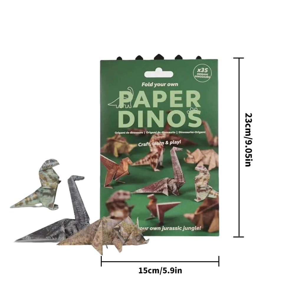 150/100/50 шт. Сделай сам Бумажные Кошки Собаки Динозавры Складные Животные Креативный Набор для Оригами Ручная Работа для Взрослых и Детей Милый Подарок