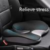 Ergonomic Car Seat Cushion Relieve Pressure Improve Posture Soft Texture Seat Cushion for Work And Drive