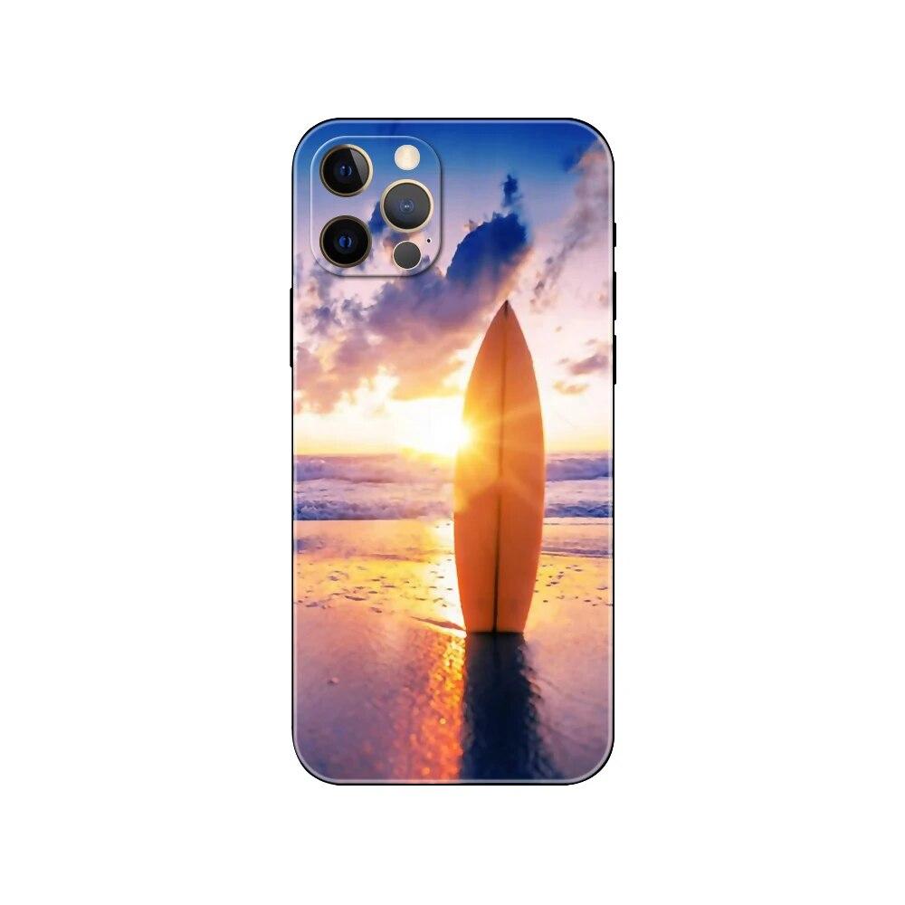 Surfboard Surf Arte Phone Case For iPhone Samsung Galaxy Redmi Xiaomi Oppo OnePlus Note S A 7 8 9 10 11 12 13 14 20 21 22 23 53 54 Pro Max Plus Ultra