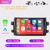 2din Android 10 автомобильный радиоприемник мультимедийный плеер Carplay Auto GPS навигация для Suzuki SX4 2006-2013 для Fiat Sedici 2005-2014