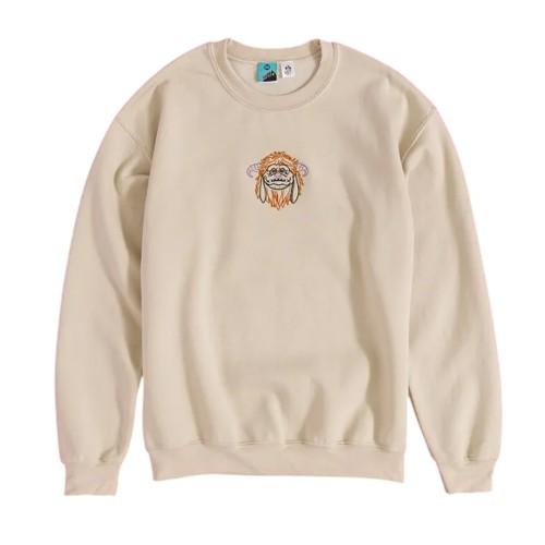 Labyrinth Unisex Adult Ludo Embroidered Sweatshirt