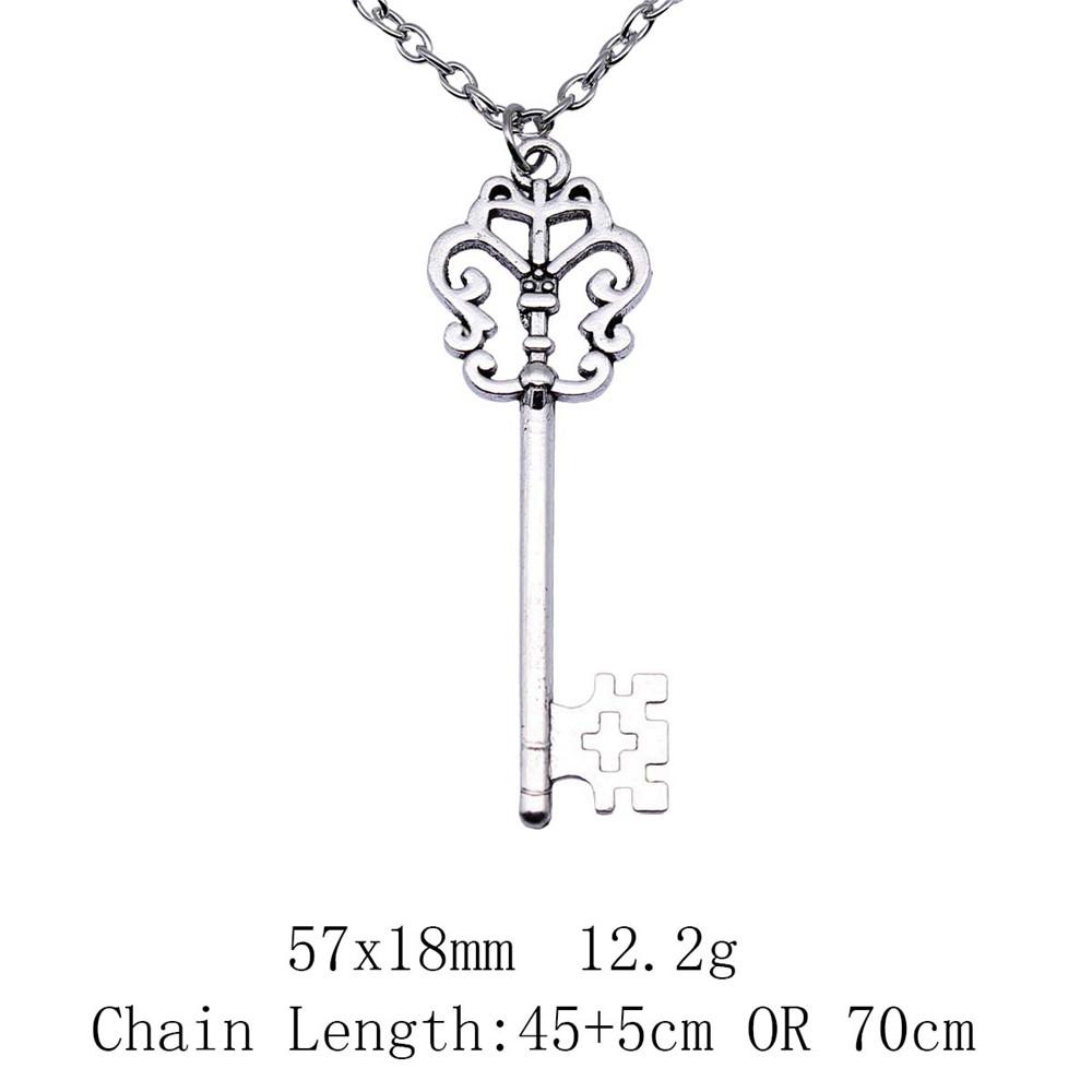 Ожерелья на годовщину свадьбы, женские полые смоляные фоторамки, ключи, длинная цепочка, ожерелье для рюкзака, цепочка, ожерелье