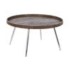 Table Basse - Moderne - 78 Cm - MDF - Acier - Design Contemporain