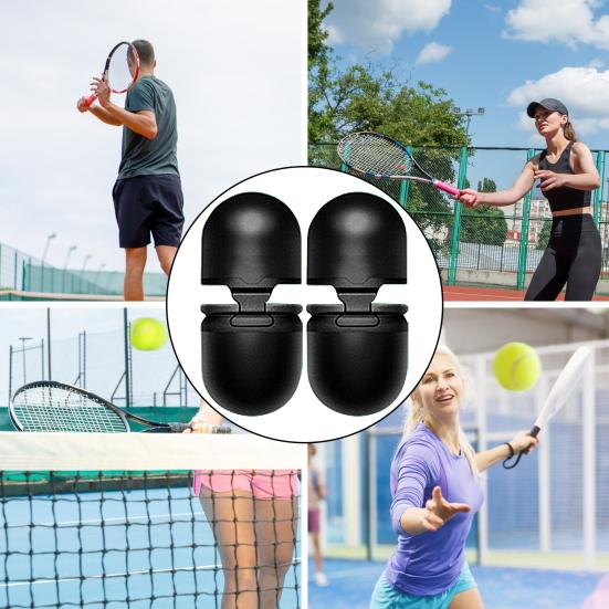 2Pcs Tennis Topspin Whistle Tennis Training Stroke Swing Auxiliary Equipment Hitting Practice Aid Spin Control Trainer for Beginners