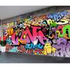 Graffiti Mural Colorful Graffiti Wallpaper Suitable For Bedroom Living Room Restaurant Wallpaper