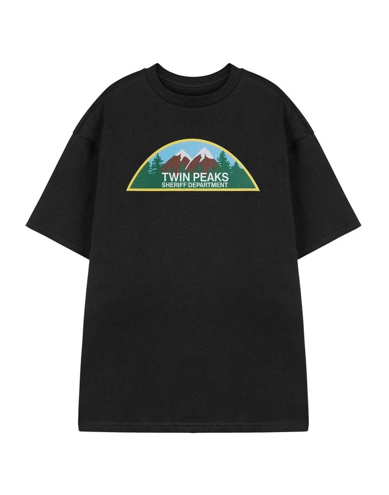 Twin Peaks Short Sleeved TShirt Unisexs Black Official Merch