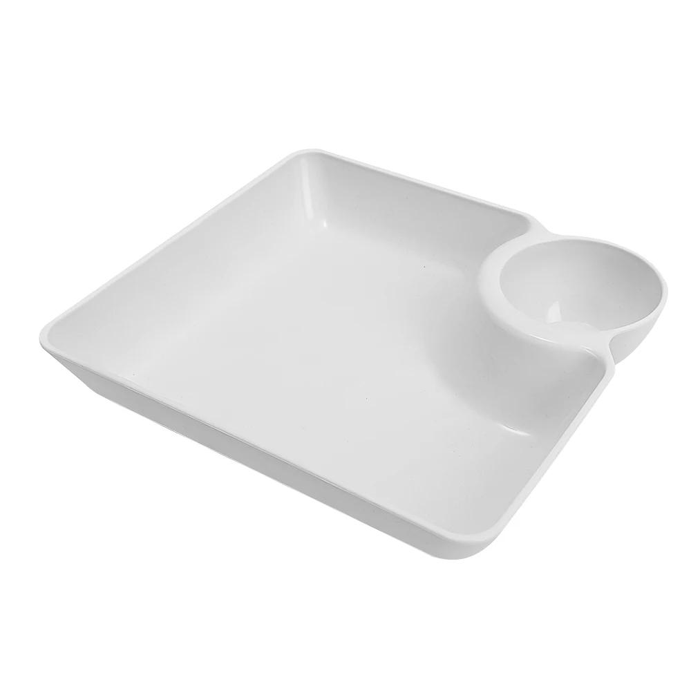 Блюдо для макания пельменей Сервировочные тарелки Блюдо для пельменей Поднос для соуса Поднос для закусок Десертные блюда Японский держатель для ужина Поднос для макания