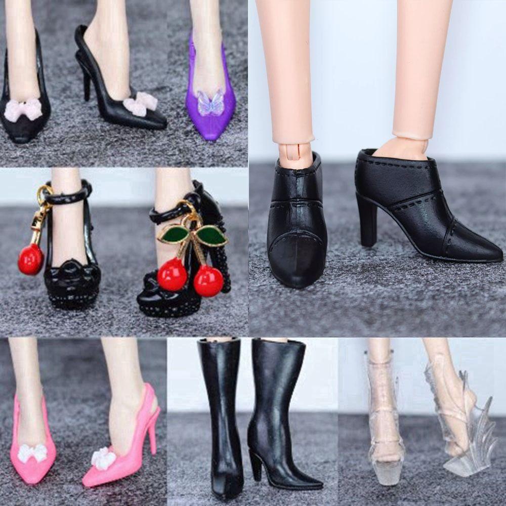 30cm 1/6 Doll Shoes Original Figure Doll Sandals High Quality High Heels Shoes Doll Accessories