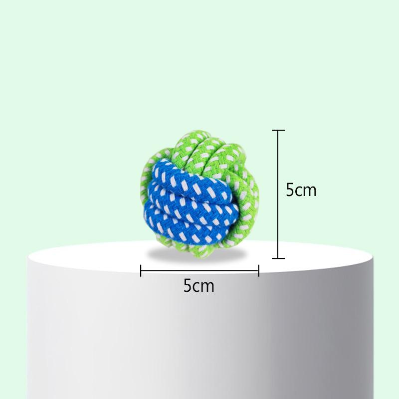 Игрушка для собак Nibble Pet Puppy Tooth Cleaning Knot Игрушки для дрессировки собак Прочные игрушки для собак Веревка для скрежета зубов Pet Cotton Rope