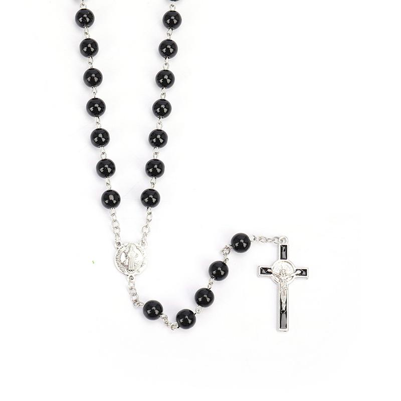 2020   Handmade Catholic Rosary Cross Religious Pendants Necklace