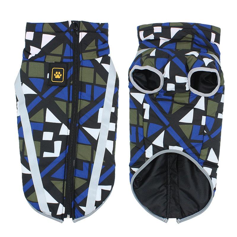 Водонепроницаемая куртка для больших собак, куртка для средних и больших собак, зимняя одежда для домашних животных, одежда для щенков золотистого ретривера, питбуля, одежда для собак