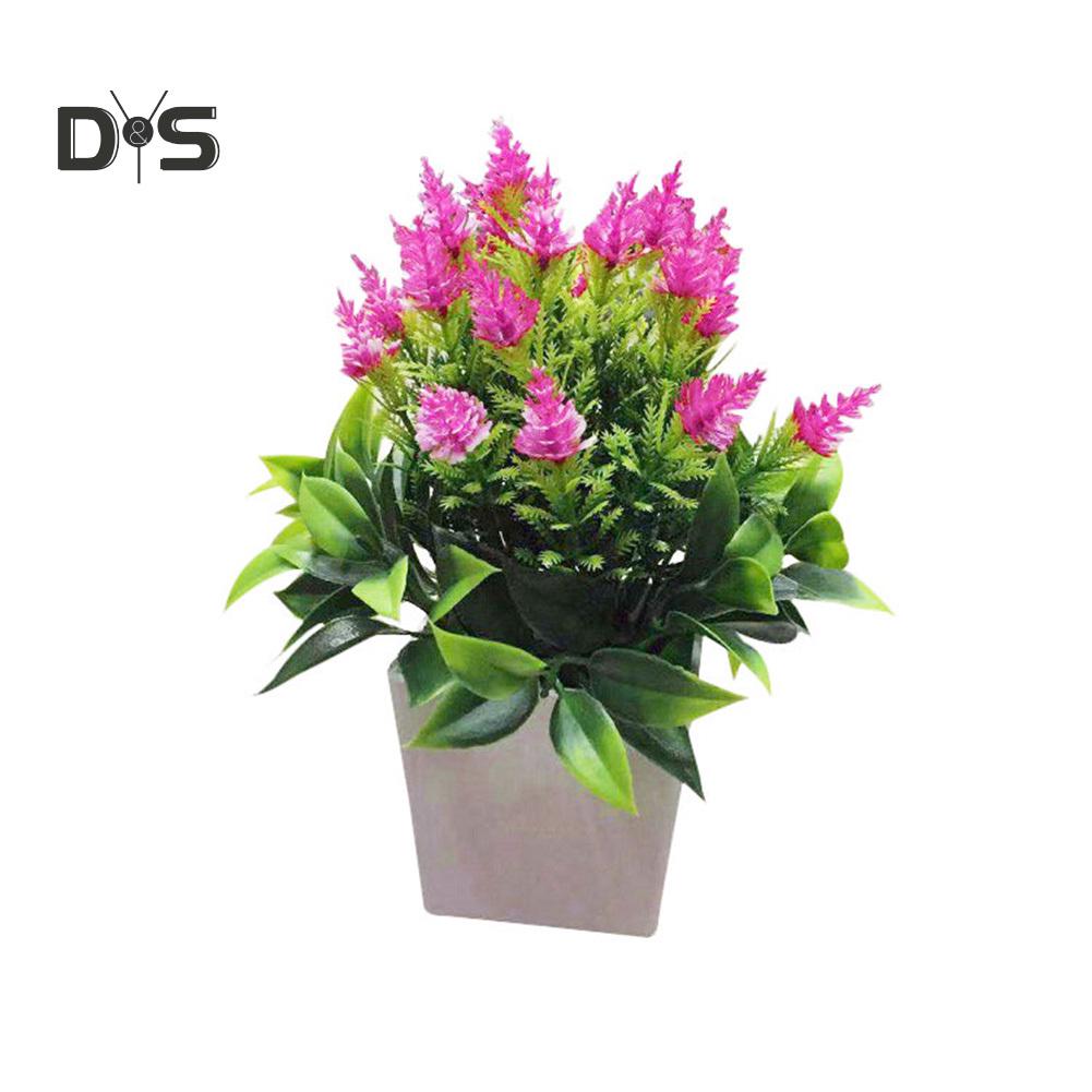 Цветущий букет, искусственный сосновый стержень, бонсай, растение, пейзаж, домашний сад, декор