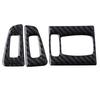 Set For BMW 3 Series F30 2012-2018 Carbon Fiber Front AC Air Vent Cover Cap Trim