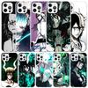 Bleach Улькиорра Сифер 4 Мягкий Чехол для iPhone 16 17 Air 15 14 Pro Max 16E Чехол для Телефона 13 Mini 12 11 7 SE 8 С рисунком Подходящий Cas