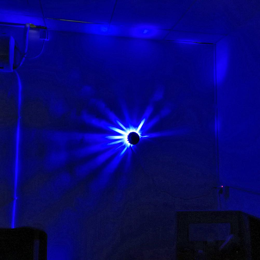 5W USB RGB Stage Light KTV Bar Show Decorative Lights Strobe Lamp Sound Activated Rotating Disco Light Home Party Decorations