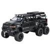 1/32 Scale Dodge Tyrannosaurus RAM 1500 TRX 6X6 Pickup Truck Alloy Car Model Diecast Collection Hobbies Simulation Birthday Gifts Boy