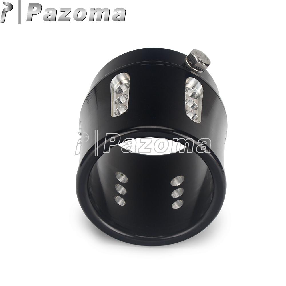 Motorccyle Aluminum Exhaust Tip 1.75&2.5inch Straight Cut Silence Muffler End Pipe For Harley Touring Cafe Racer Chopper Bobber