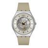 Часы Swatch Quartzile, Бежевые, SS07S145