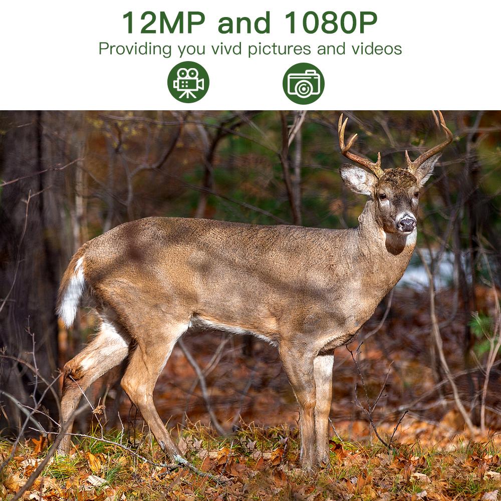 Уличная цифровая камера Mms Smtp, водонепроницаемая камера ночного видения, 12 МП, охотничья камера высокой четкости, 2 г, водонепроницаемая камера-ловушка, игровая камера