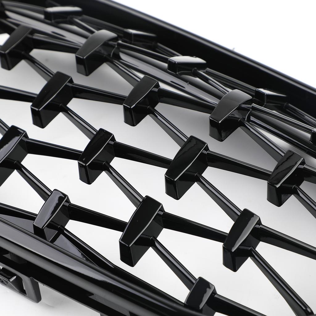 Areyourshop Meteor Black Front Kidney Grille For BMW 2015-2017 1 Series F20/F21