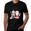 Celebrate Both Interfaith Hanukkah And Christmas Chanukkah Tshirt Simple Line Art Print Tee