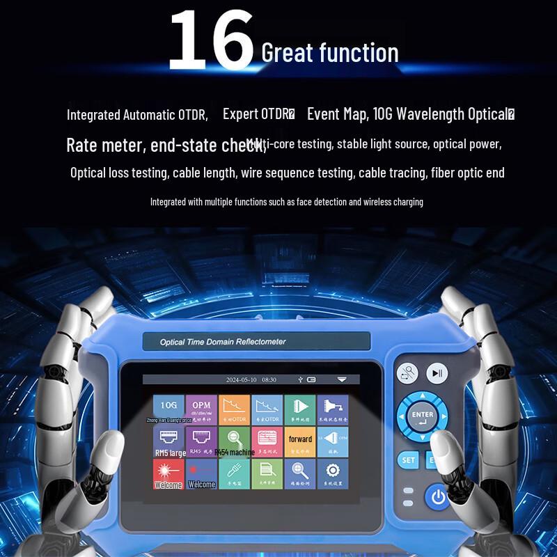 Kaode OTDR Тестер оптического волокна и локатор неисправностей