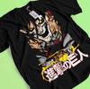 Attack On Titan Shirt Eren Mikasa Tshirt Levi T-Shirt AOT Erwin Hange Armin Tee