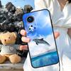 Чехол Animal Dolphin для Honor X9b X8b X8 X9 X6a X7a X8a X9a Honor Magic 6 5 Pro 50 70 90 Lite задняя крышка