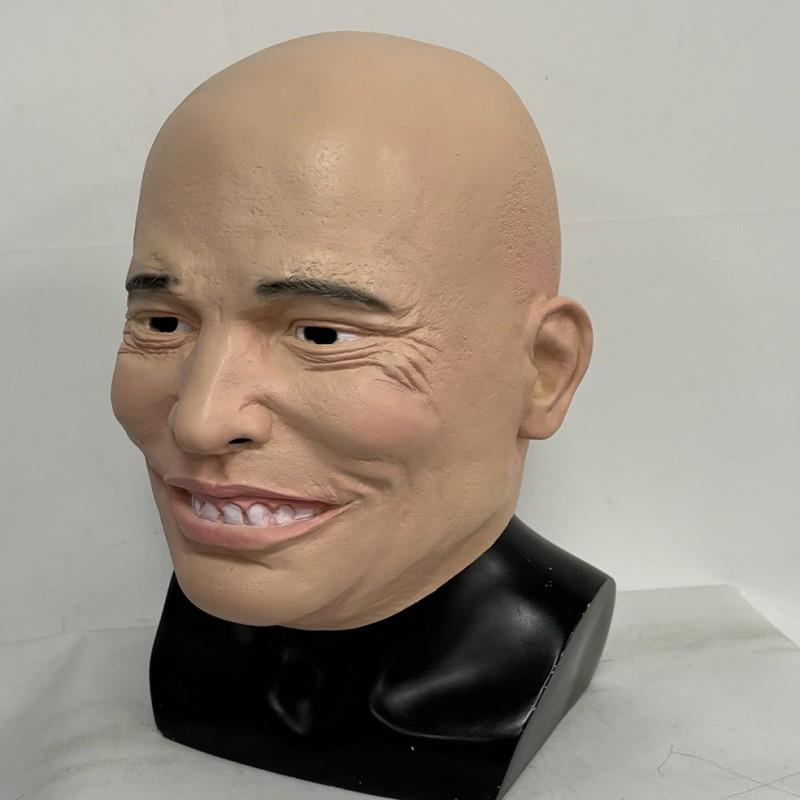 Realistic Latex Mask Cosplay Halloween Party Adult Gangster Men Women