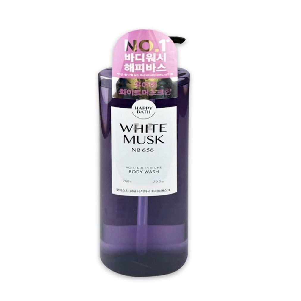 HAPPY BATH FKUFTSCR Body Wash Bath Body Cleanser Musk Scent 769g