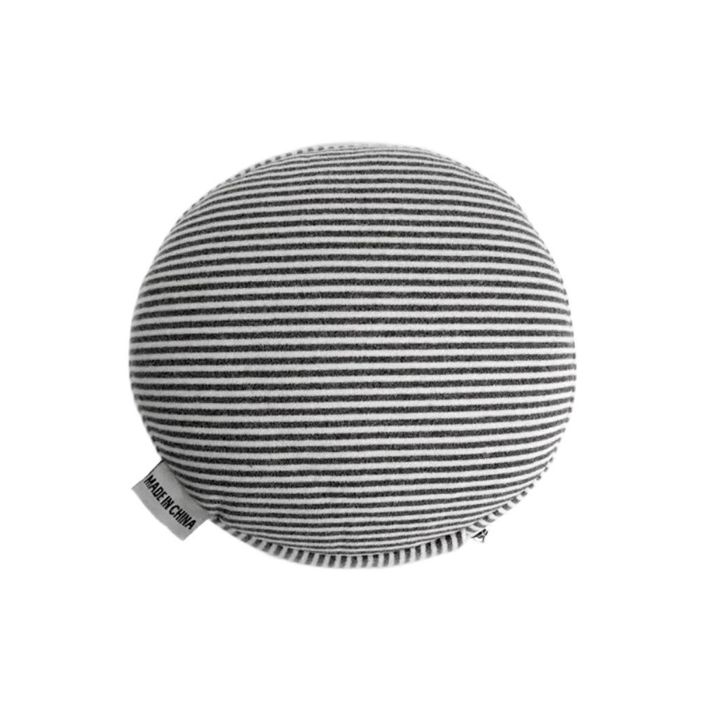 Save Space Stripe 2 in 1 Eye Mask Pillow Soft Storage Hook Travel Folding Pillow Elastic Band Foldable Neck Headrest