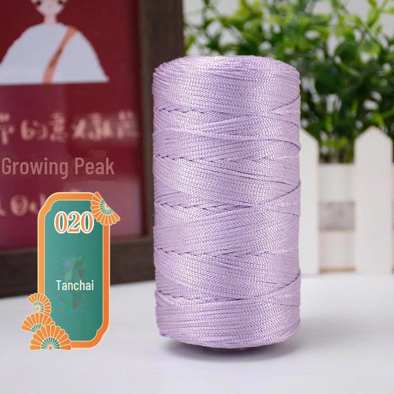 Экологичная конопляная пряжа для вязания крючком летних шляп, сумок и сандалий