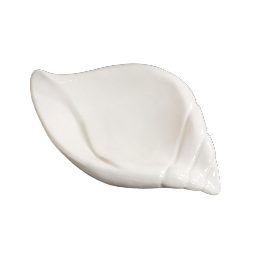 Практичная керамическая мыльница в форме ракушки, самоосушающаяся мыльница, подставка для слива, органайзер для мыла, креативная сушилка для мыла на кухне