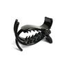 3 Teeth Mini Hairpin Women Black Plastic Personality Crab Claw Hair Clip