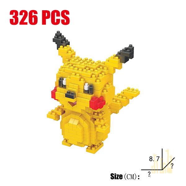 Дети Мальчики Симпатичные DIY Фигурки Модель Микро Игрушечные Блоки Детские Развивающие Строительные Блоки Подарки Аксессуары (Не Лего)