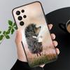 Чехол для телефона Samsung Galaxy A73 A13 A22  A32 A71 A33 A52 A53 A72 A73 A51 A31 A23 A34 A54 A52 A53S Ёжик в тумане Funda