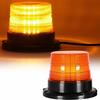 Magnetic Base Warning Light Blue Amber Red Flashing Beacon New LED Strobe Light  Universal
