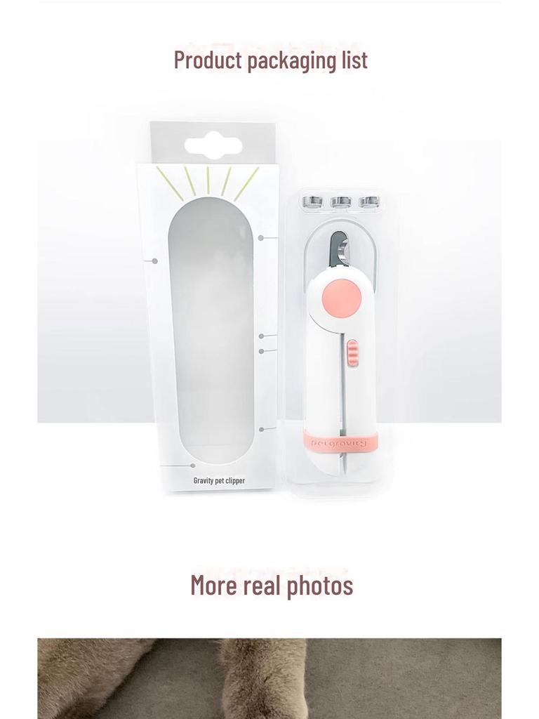 Щипчики для ногтей с защитой от царапин для кошек, кроликов и собак